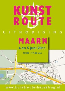 Kunstroute Maarn op 4 en 5 juni 2011